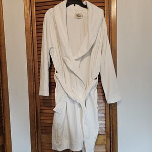 UGG Cream Hooded Robe